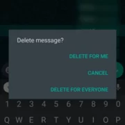 deleting a text message delete it for the other person